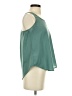 Mine 100% Polyester Teal Sleeveless T-Shirt Size S - photo 4