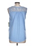 Perseption Concept Blue Sleeveless Blouse Size L - photo 2
