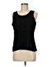 Shane Lee Inc. 100% Polyester Black Sleeveless Top Size M - photo 1