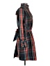 J.Crew 100% Polyester Plaid Blue Red Casual Dress Size XXS - photo 4