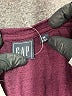 Gap Burgundy Long Sleeve Top Size M - photo 7