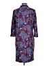 Talbots Paisley Blue Casual Dress Size L (estimated) - photo 2