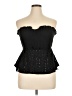 Shein 100% Polyester Black Tube Top Size XL - photo 1