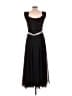 Assorted Brands 100% Polyester Black Cocktail Dress Size L - photo 2