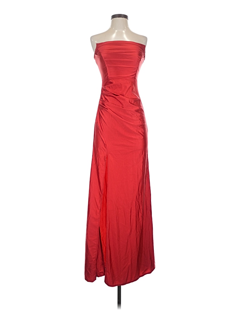 Pre-owned Unbranded Cocktail Dress In Red