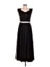 Assorted Brands 100% Polyester Black Cocktail Dress Size L - photo 1