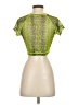 Unbranded Green Short Sleeve Blouse Size S - photo 2