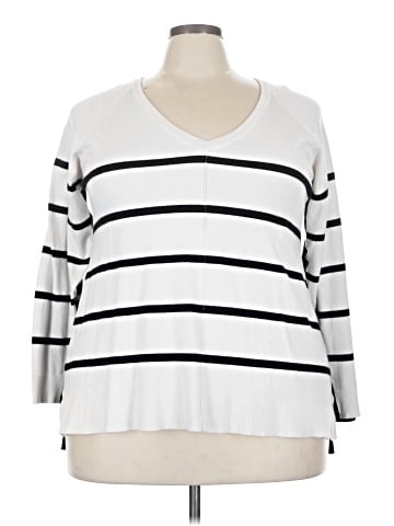 Bobeau 3/4 Sleeve Top (view 1)