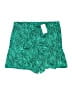 Ellos 100% Rayon Print Green Shorts Size L - photo 1