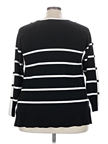 Bobeau 3/4 Sleeve Top (view 2)