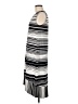 Chico's Stripes Black Casual Dress Size Med (1) - photo 5