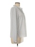 Maison d' Amelie 100% Polyester Gray Long Sleeve Blouse Size M - photo 4