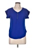 iris Blue Short Sleeve Top Size M - photo 1