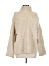 H&M Tan Ivory Turtleneck Sweater Size M - photo 1