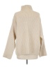 H&M Tan Ivory Turtleneck Sweater Size M - photo 2