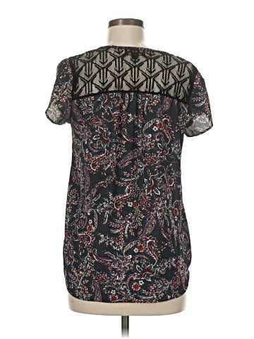 Twine & String Short Sleeve Blouse (view 2)