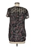 Twine & String 100% Polyester Black Short Sleeve Blouse Size M - photo 2