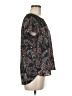 Twine & String 100% Polyester Black Short Sleeve Blouse Size M - photo 4