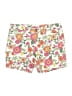 St. John's Bay Floral White Pink Shorts Size 5 - photo 1