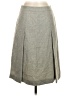 Brooks Brothers 100% Wool Solid Gray Wool Skirt Size 4 - photo 1