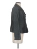 Le Suit 100% Polyester Gray Blazer Size 2 (petite) - photo 4