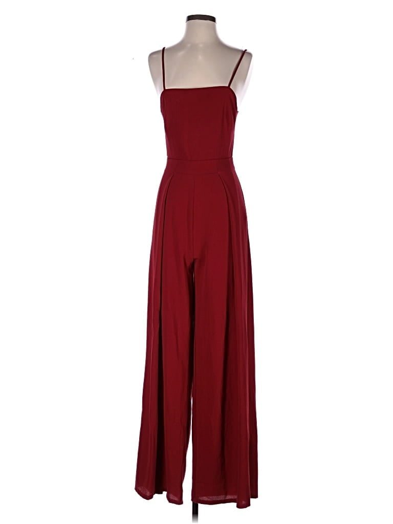 Pre-owned L'atiste By Amy Jumpsuit In Burgundy