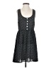 LA Hearts 100% Polyester Polka Dots Black Casual Dress Size XS - photo 1