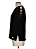 Unbranded Black Short Sleeve Top Size L (estimated) - photo 5