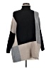 Joseph A. Color Block Gray Turtleneck Sweater Size M - photo 1