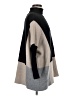 Joseph A. Color Block Gray Turtleneck Sweater Size M - photo 4