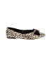 Assorted Brands Animal Print Gold Ivory Flats Size 9 - photo 1