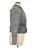 Banana Republic 100% Polyester Tweed Gray Jacket Size 16 - photo 4