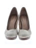 Tahari Gray Tan Heels Size 7 1/2 - photo 2