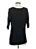LA Made 100% Viscose White Short Sleeve Top Size S - photo 2