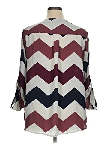 Belle Tweed 3/4 Sleeve Blouse (view 2)