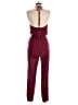 Lulus Solid Burgundy Jumpsuit Size XS - photo 2