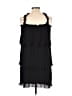 DKNY 100% Polyester Black Cocktail Dress Size 12 - photo 2