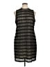 J.Crew 100% Polyester Black Cocktail Dress Size 16 - photo 1