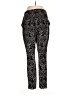 Lands' End Paisley Black Casual Pants Size L (tall) - photo 2