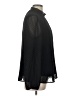 DR2 100% Polyester Polka Dots Black Long Sleeve Blouse Size L - photo 4