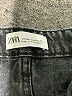 Zara Black Denim Shorts Size 4 - photo 3