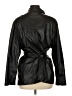 Zara 100% Polyurethane Black Raincoat Size M - photo 2