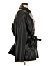 Zara 100% Polyurethane Black Raincoat Size M - photo 4