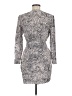 IRO 100% Viscose Silver Casual Dress Size EU (FR) 38 / US 6 - photo 2