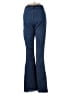 Shein Chevron-herringbone Blue Jeans Size S - photo 2