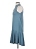 Ginger G. Solid Blue Casual Dress Size S - photo 5