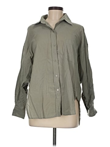 Grade & Gather Long Sleeve Button-Down Shirt (view 1)
