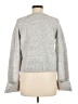 Ellen Tracy Metallic Gray Pullover Sweater Size M - photo 2