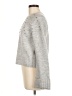 Ellen Tracy Metallic Gray Pullover Sweater Size M - photo 5