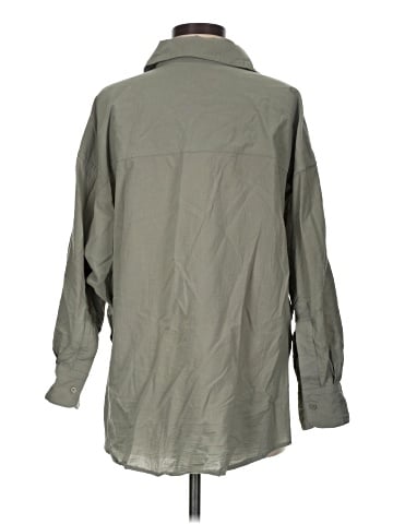 Grade & Gather Long Sleeve Button-Down Shirt (view 2)